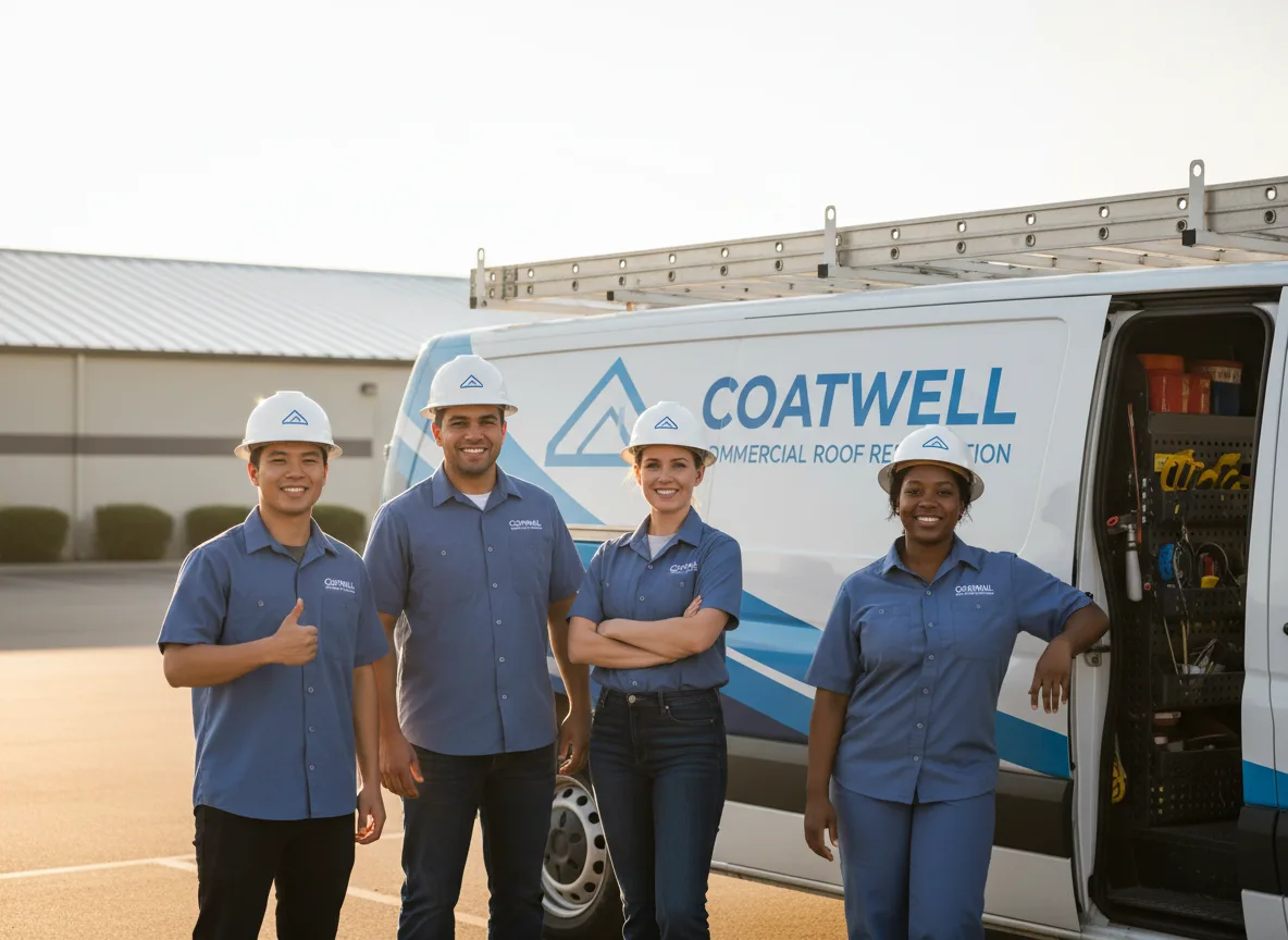 Commercial roof coating company in Silver Creek, NY